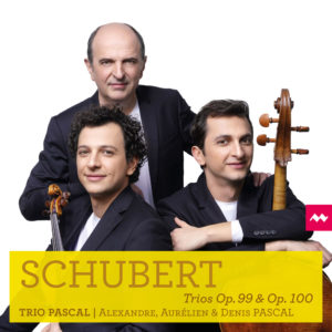 Pochette Disque La Musica 025 -Trio PASCAL -Shcubert Trios opus 99 et 100